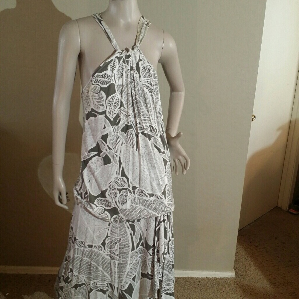 Tommy Bahama Tropical Print Set  White Olive Green